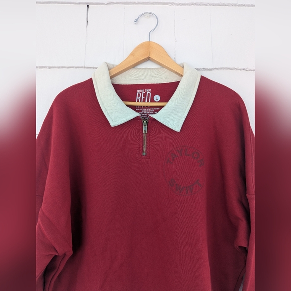 New! Taylor Swift Red All Too Well Sweatshirt Size Large - Picture 2 of 7